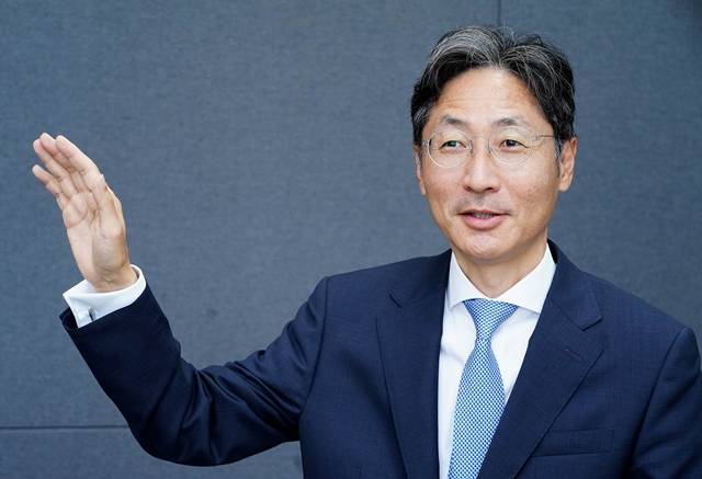 1일 상장주관사 NH투자증권에 따르면 이날 오후 4시 청약이 마감된 직후 나타난 케이카 최종 통합경쟁률은 8.72대 1을 기록했다. 사진은 정인국 케이카 대표. /케이카 제공