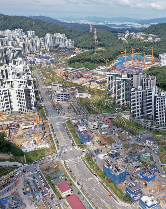 경기도 성남시 분당구 대장동 개발사업 현장ⓒ시사저널 박정훈