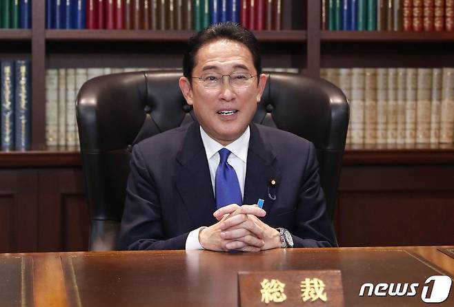 기시다 후미오 일본 집권 자민당 총재. © AFP=뉴스1
