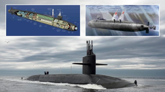 오하이오급 전략 핵잠수함(SSBN) USS 테네시, 미국은 오하이오급 핵잠수함을 14척 보유하고 있다. 제2차 세계대전 이후에 개발되었다. 핵분열 방식을 응용한 원자로를 동력으로 사용하는 잠수함이 원자력 잠수함이다. 최초로 실용화한 미 해군이 함종 분류기호를 만들었다. 동력만 원자로를 쓰면 원자력 추진 공격원잠(SSN)이라고 부른다. 핵무기를 탑재한다면 탄도미사일원잠(SS-Ballistic missile-N, SSBN)또는 전략원잠이다. SSBN의 SS(Ship Submersible)는 잠수함을 의미한다. B는 탄도 미사일, N은 원자력 추진을 뜻한다. SSBN은 일반적으로 SSN(공격 원자력 추진 잠수함)보다 크다. 거대한 탄도미사일을 적재하고 발사해야 하기 때문이다. 승조원은 장교 15명과 수병 139명, 전장 170.7m, 함폭(Beam)12.8m, 배수량은 잠항시 1만8750t, 수상 1만6775t, 추진 성능은 GE사의 가압 경수형, 원자로 1개 S8G 형(자연 순환 형), 재충전 없이 9년간 이동가능하며 최고속도는 잠항시 20노트(37.04km/h) 이상이다. SLBM 발사관 24개 탑재로 트라이던트 II 미사일 한기당 475kt W88 열핵탄두 8발이 들어간다. 총 192발의 핵탄두를 투하할 수 있다. 한 척으로 웬만한 국가를 소멸시킬 수 있다는 평가를 받는다. 자료=내셔널 인터레스트(national interest)