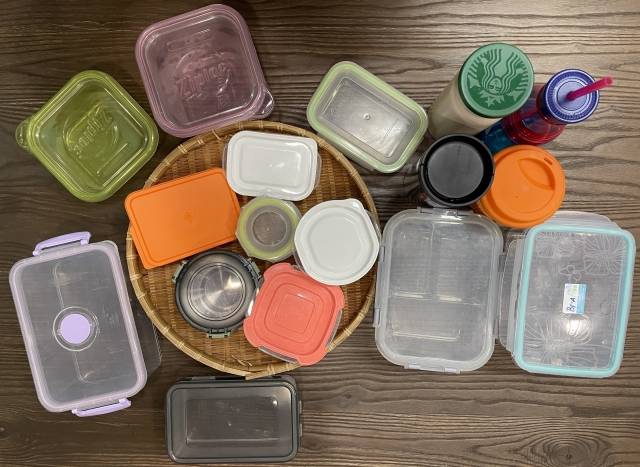 꿍미니들이 가져온 개인 용기들