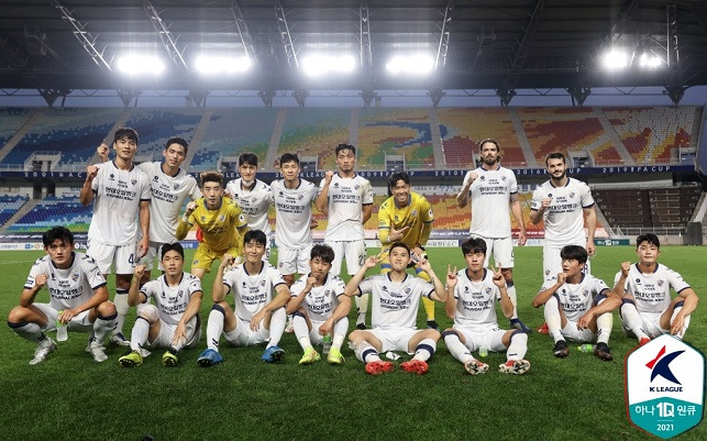 울산 현대가 2일 수원 FC와의 원정 경기에서 3-0으로 승리하며 3연승을 질주했다. 사진=한국프로축구연맹 제공