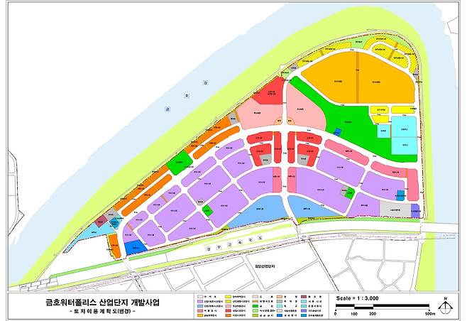 토지이용계획도 [대구시 제공. 재판매 및 DB 금지]