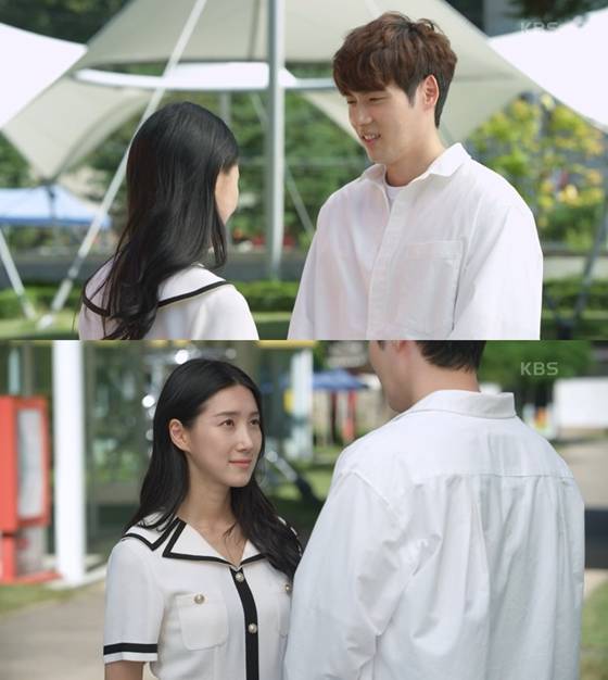 KBS 1TV 일일드라마 '속아도 꿈결'의 이태구, 주다은./사진=KBS 1TV 일일드라마 '속아도 꿈결' 119회 방송 화면 캡처