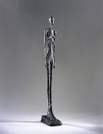 Alberto Giacometti’s sculpture Tall Woman III (1960), photo provided by Leeum