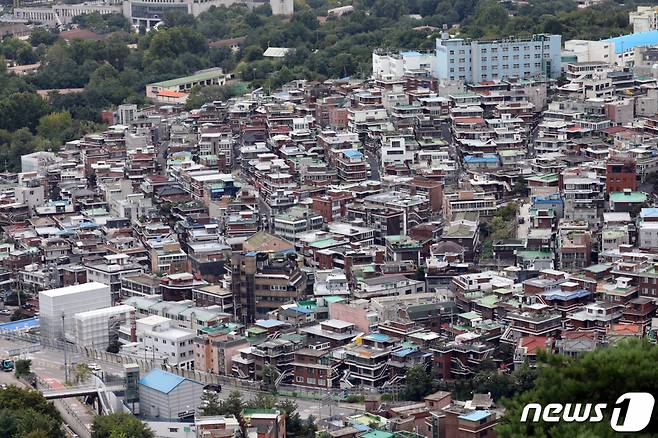 서울 시내 빌라촌 전경. /사진제공=뉴스1