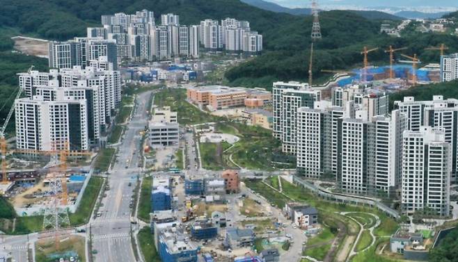 경기도 성남시 분당구 대장동 개발지구. 연합뉴스