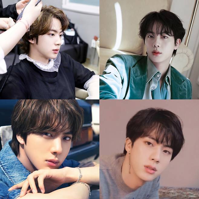 '살아있는 조각상' 방탄소년단 진, 신이 내린 예술가들의 뮤즈..완벽 조각에 19시간 '너무도 완벽'