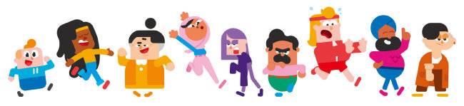 듀오링고는 최근 캐릭터 9개를 새로 론칭했다. [듀오링고 홈페이지]