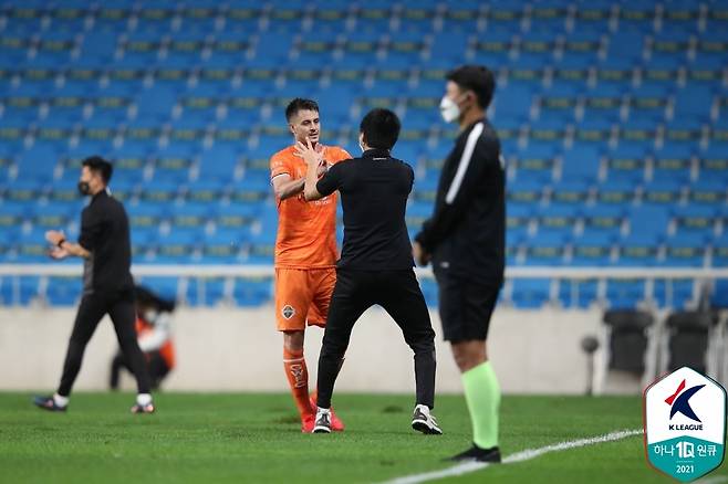 결승골 넣은 마티야 [한국프로축구연맹 제공. 재판매 및 DB 금지]