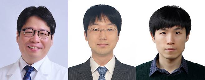 이정훈, 장희준, 윤준식 교수(왼쪽부터)