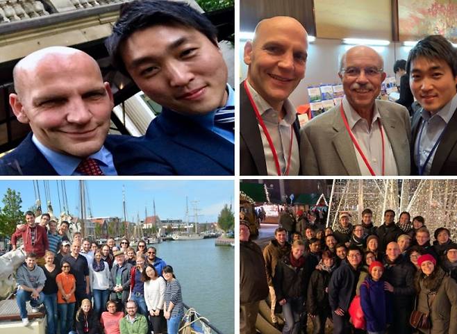 13년째 인연을 이어오고 있는 베냐민 리스트 막스플랑크연구소 교수와 필자. 배한용 제공