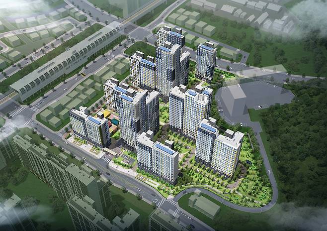 양주회천 행복주택 조감도(한국토지주택공사 제공) © 뉴스1