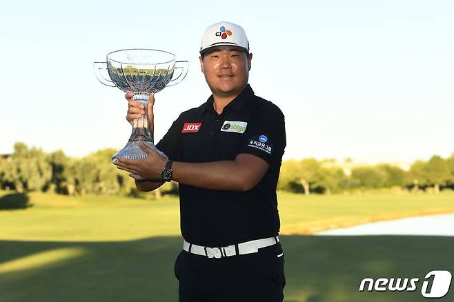 임성재가 11일(한국시간) PGA투어 슈라이너스 아동 오픈에서 우승을 차지했다. © AFP=뉴스1