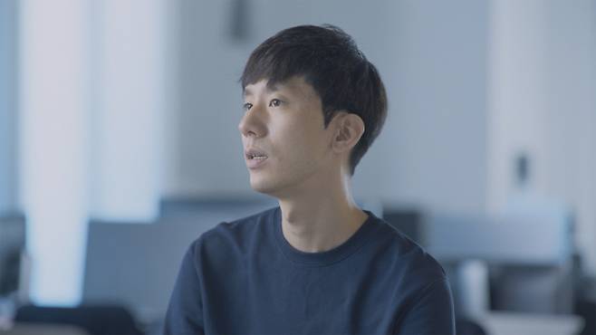 박재욱 VCNC 대표. 다큐에는 ‘타다 금지법’ 시행 이후 언론에 모습을 잘 드러내지 않았던 타다 구성원들의 인터뷰가 담겼다. BLUE 제공