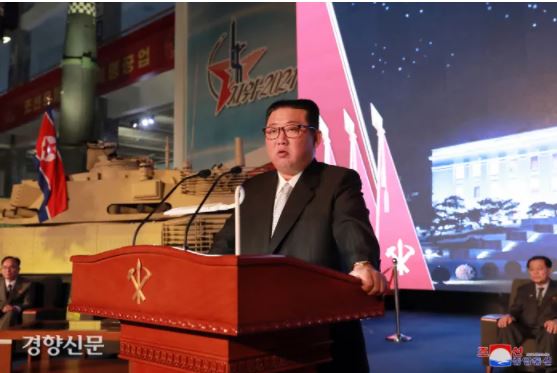 On October 12, the Korean Central News Agency reported that North Korea opened the Defense Development Exhibition, “Self-Defense 2021” at the Three Revolution Exhibition on October 11, in time for the 76th anniversary of the founding of the Workers’ Party of Korea, and that Kim Jong-un, general secretary of the party gave a speech. Korean Central News Agency/Yonhap News