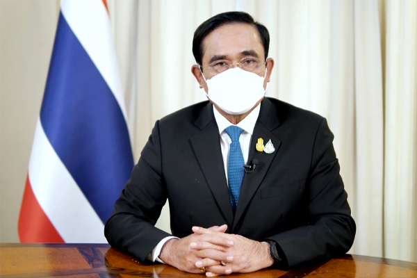 Prime Minister Prayut Chan-o-cha appears on a nationally televised programme to push for the reopening of the country for low-risk countries on Nov 1.