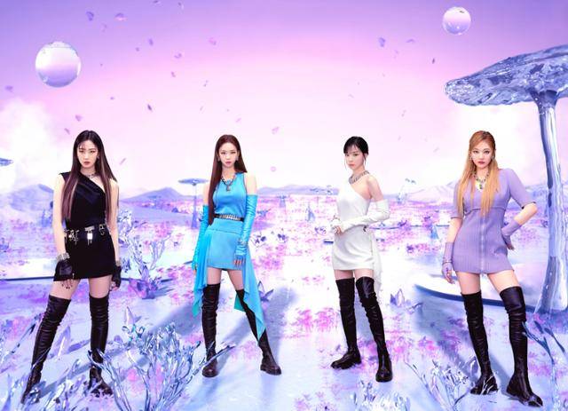 에스파의 첫 미니앨범 타이틀 곡 'Savage'를 향한 전 세계의 반응이 뜨겁다. SM엔터테인먼트 제공