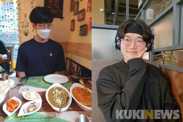 (왼쪽부터) 박지혁 팀장과 홍병선 팀원.   박지혁 팀장 제공