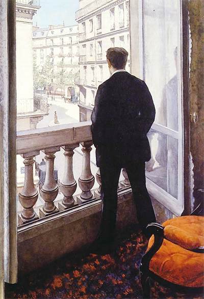 ‘창가에 선 젊은 남자(Jeune homme  la fentre, 1875년)’. 미국의 유명 컬렉터 에드윈 콕스(Edwin Cox)의 소장품. 다가오는 11~12월에 크리스티 뉴욕에서 예정된 그의 소장품 경매의 하이라이트 작품이다.