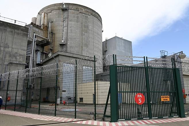 지난해 6월 운영을 중단한 프랑스의 한 원자력 발전소/사진=AFP
