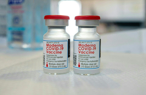 모더나 코로나19 백신(사진=AFP)