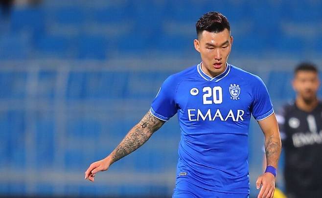 알 힐랄의 장현수 (AFC 홈페이지 캡처)