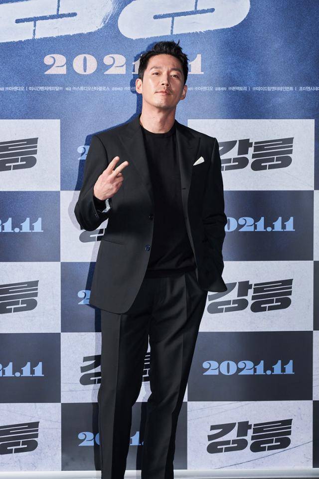 장혁이 '강릉'의 온라인 제작보고회에 참석했다. 스튜디오산타클로스 제공