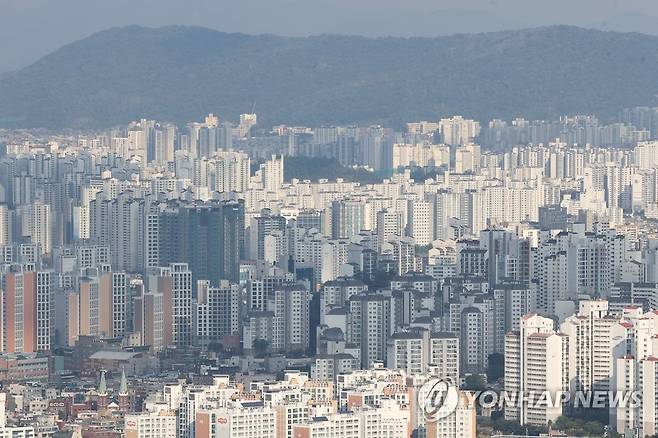 서울 시내 아파트 [연합뉴스 자료사진]