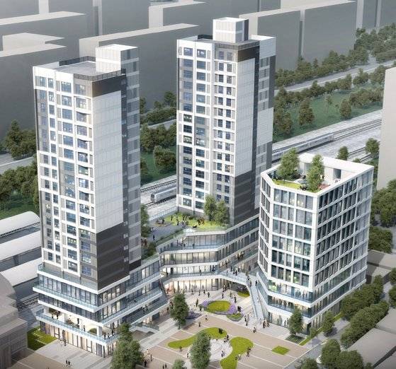 일산 복합커뮤니티센터 조감도. 고양시