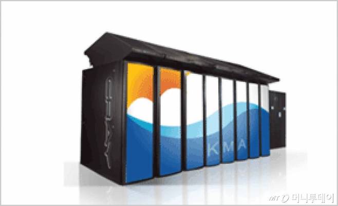 현재는 퇴역한 기상청 슈퍼컴퓨터 3호기 /사진=머니투데이 DB