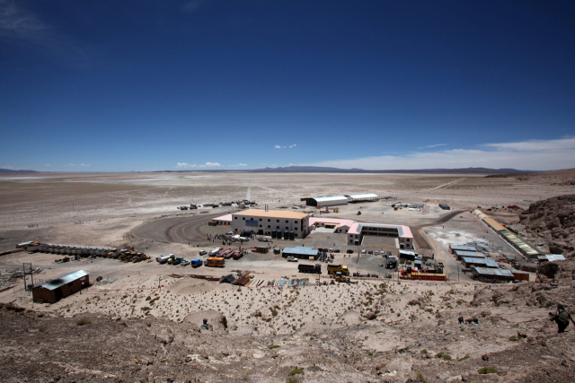 볼리비아 리튬 생산 공장 모습. /EPA연합뉴스