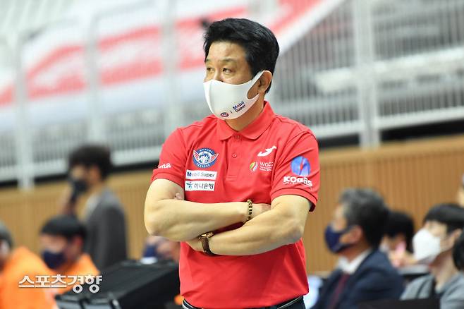 유도훈 한국가스공사 감독.   KBL 제공