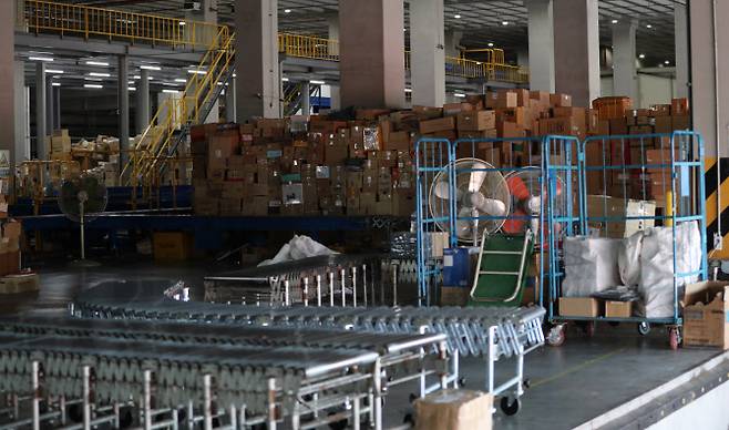 한 물류센터의 모습. (사진=연합뉴스)