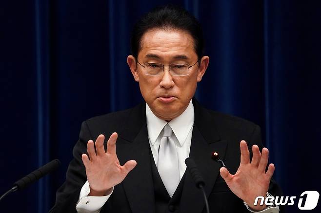 기시다 후미오 일본 총리. © 로이터=뉴스1