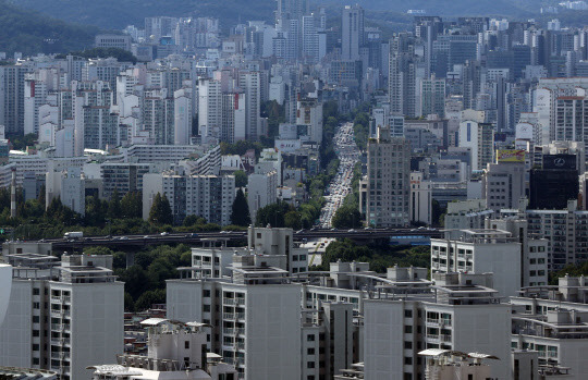 서울 송파구, 강남구 일대 아파트 모습. 연합뉴스