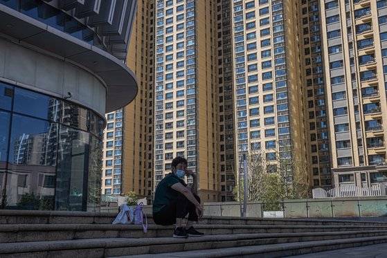 중국 베이징에 위치한 헝다그룹의 아파트. EPA=연합뉴스