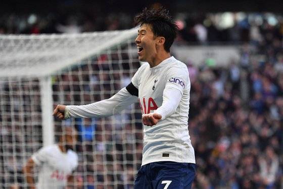 토트넘 손흥민. [AFP=연합뉴스]