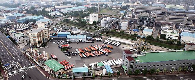 울산공단 내 주식회사 덕양 본사 및 울산 제1공장ⓒ덕양 제공