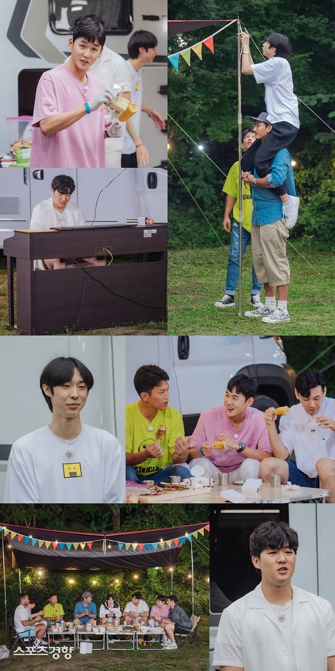 E채널 ‘노는 브로2’ 태권도 국가대표 인교돈, 장준 출연 장면. 사진 E채널