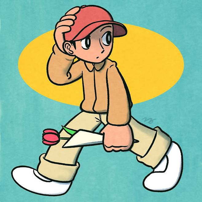 ‘플로스푼’의 첫 번째 발매 곡 ‘못난이’ 커버아트. 플로 제공