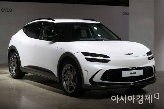 제네시스의 첫 전용 전기차 ‘GV60’  /문호남 기자 munonam@