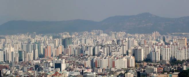 2021년 10월 14일 서울 남산에서 바라본 서울 전경. /김연정 객원기자