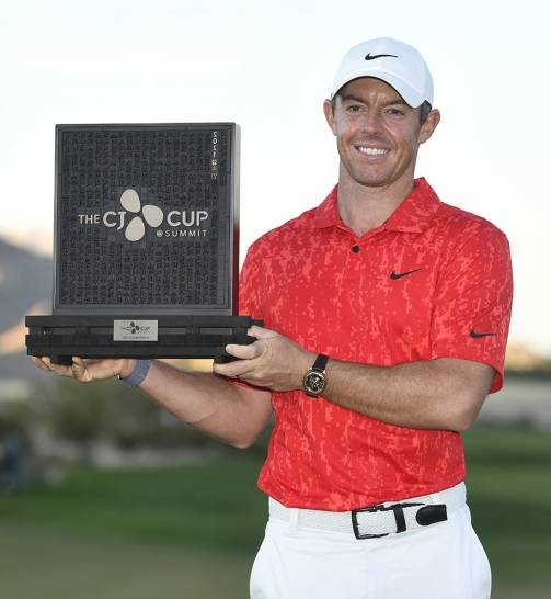 로리 맥길로이가 2021년 미국프로골프(PGA) 투어 더 CJ컵 대회 우승을 차지했다. 사진제공=게티 이미지 for 더CJ컵