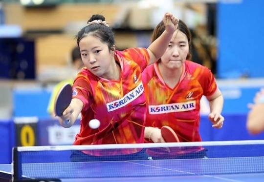 여자탁구 스타 신유빈
[월간탁구 제공]