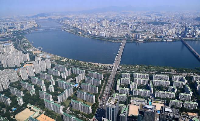 서울 시내 아파트 단지 전경. [헤럴드경제DB]