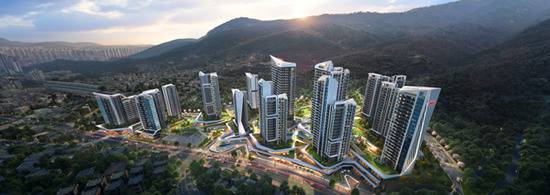 서울 노원구 상계1 재정비 촉진구역 주택재개발사업 조감도. [HDC현대산업개발 제공]