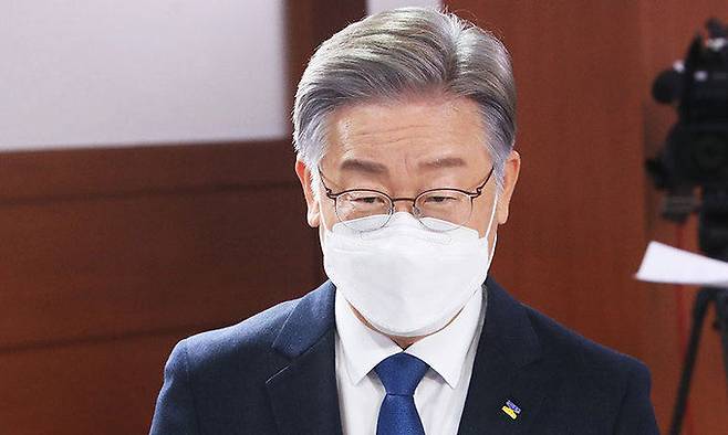 더불어민주당 대선 후보 이재명 경기도지사. 수원=뉴스1