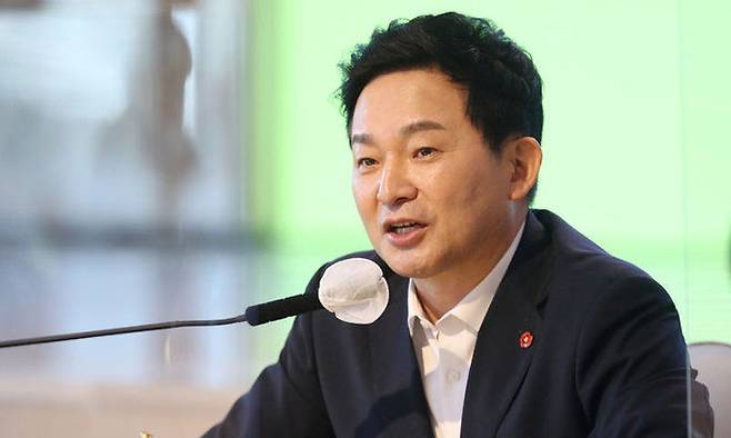 원희룡 국민의힘 대선 경선 후보. 뉴스1