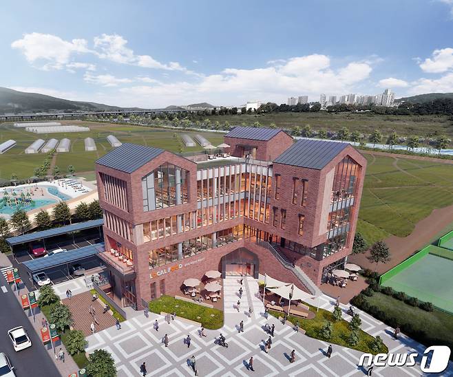 ‘광주형 로컬푸드 복합센터’ 조감도.(광주시 제공) © News1